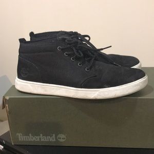 Timberland Mens Casual Sneakers in Black